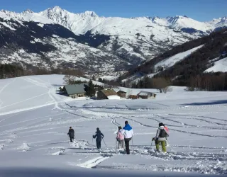 Wandelingen met sneeuwschoenen_Plagne-Montalbert