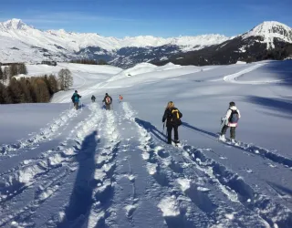 Wandelingen met sneeuwschoenen_Plagne-Montalbert
