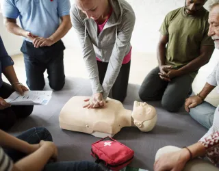 EHBO-cursus bij de EAC_Aime-la-Plagne