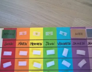 Creatieve workshop: een weekplanner met klittenband maken_Aime-la-Plagne