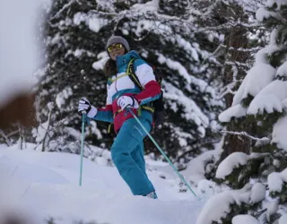 Itinéraire Ski de randonnée Montalbert
