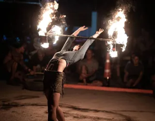 14 juli vuurwerkshow!_Montchavin-les-Coches
