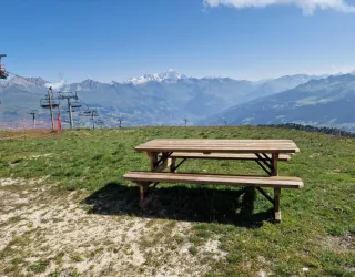 Picknickplaats bij Bijolin_Montchavin-les-Coches