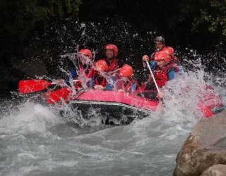 Rafting sur l'Isère