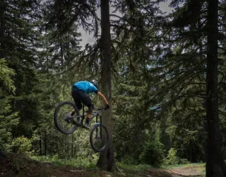 Mountainbike route - Forêt de Miollet_Champagny-en-Vanoise