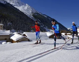 Ski nordique - la Plagne