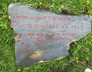 Europese Erfgoeddagen - Tentoonstelling „Ombres de pierres“ in La Maison des Arts_Aime-la-Plagne