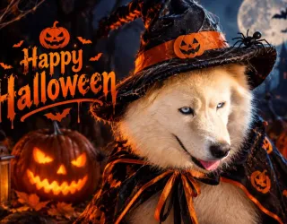 Halloweenfeest in de wolvenkennel_Montchavin-les-Coches
