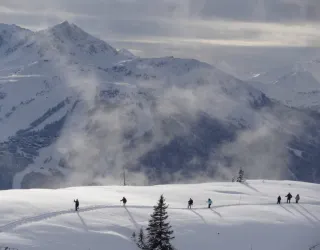 La Rossa sneeuwschoenwandelen route