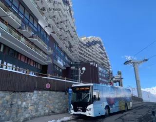 Shuttlehalte Plagne Aime 2000_La Plagne