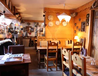 Eetzaal van restaurant La Spatule