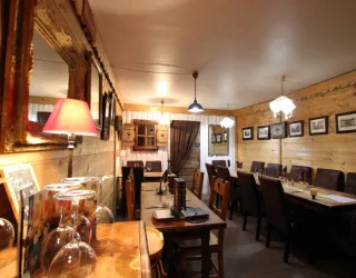 Benedenzaal, restaurant La Spatule