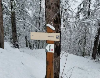 Wegwijzer "La Pierra"