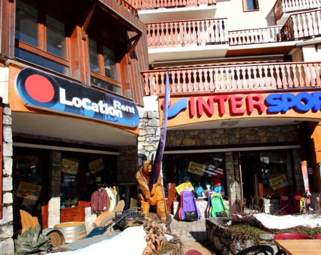 De Intersport winkel