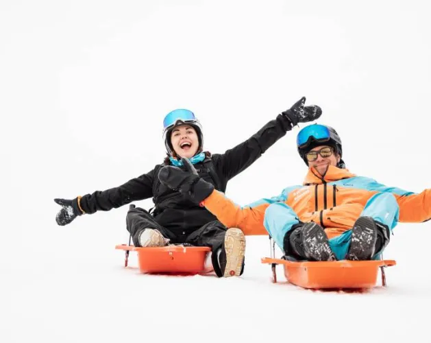 Luge à la plagne