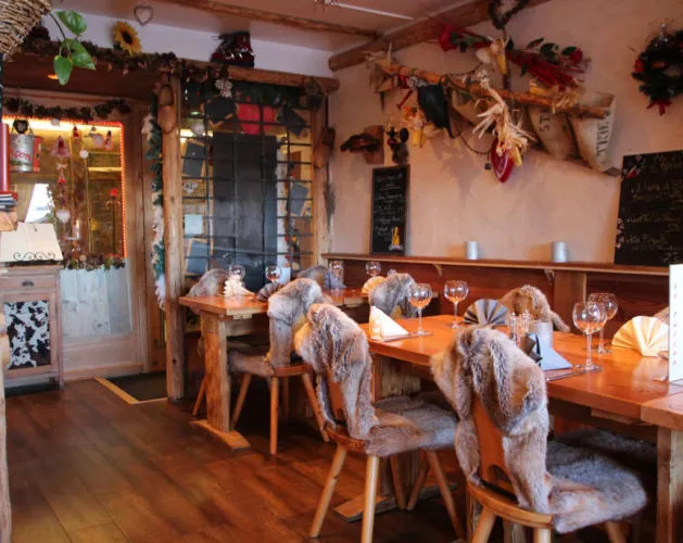 Eetzaal van restaurant le Farçon