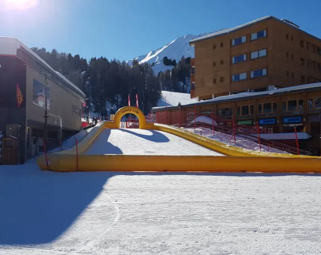 Sleeëngebied Plagne Centre
