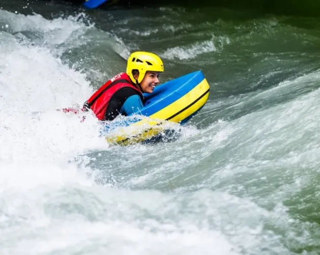 Hydrospeed sur l'Isère