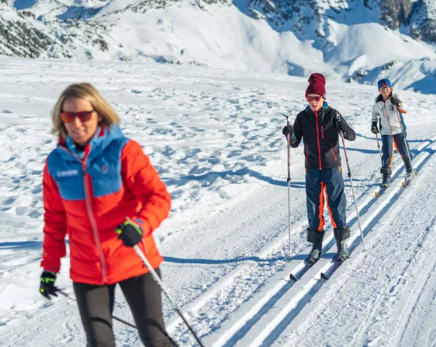 Langlaufles in La Plagne met Oxyène