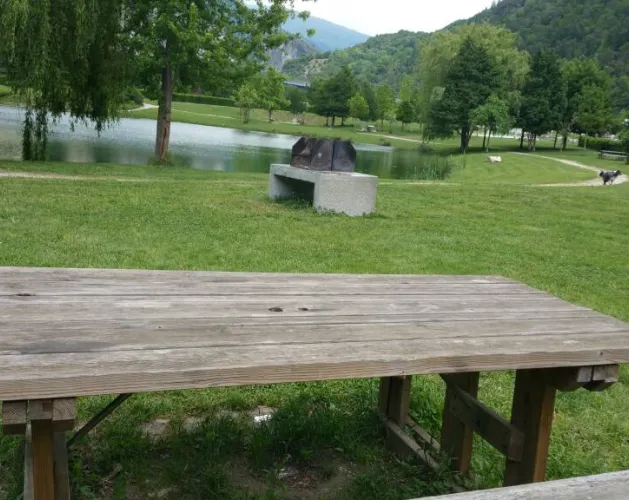 Picknickplaats bij Centron recreatiecentrum