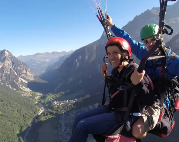 Parapente lucht Vanoise - Antoine Mercier