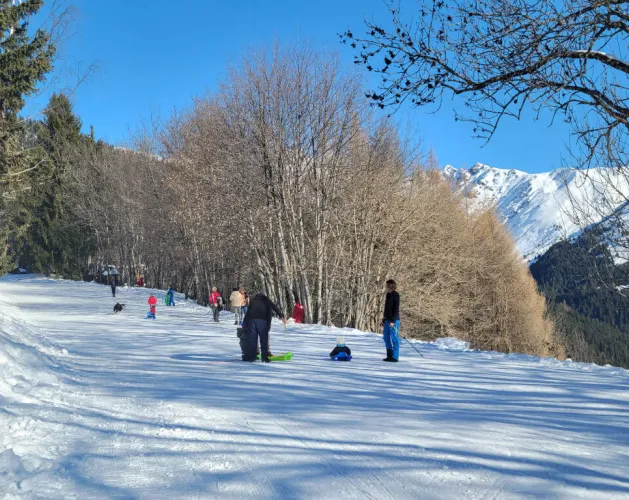 Het recreatiegebied Prachanié_Aime-la-Plagne