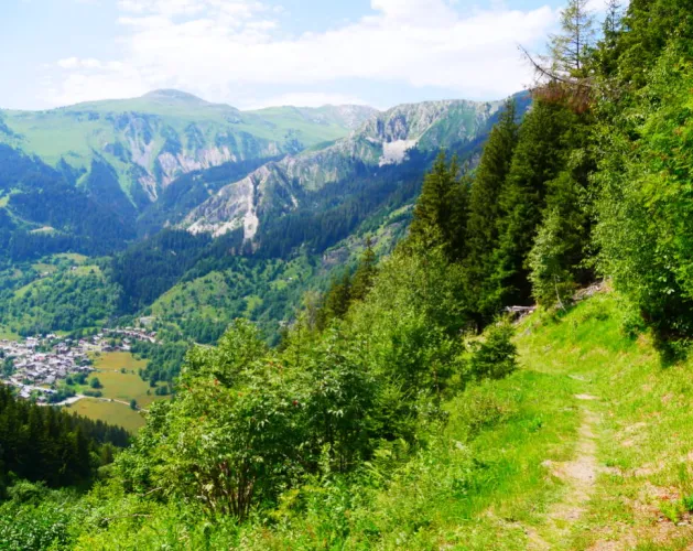Plan des Gouilles hut via Enclos du Seil