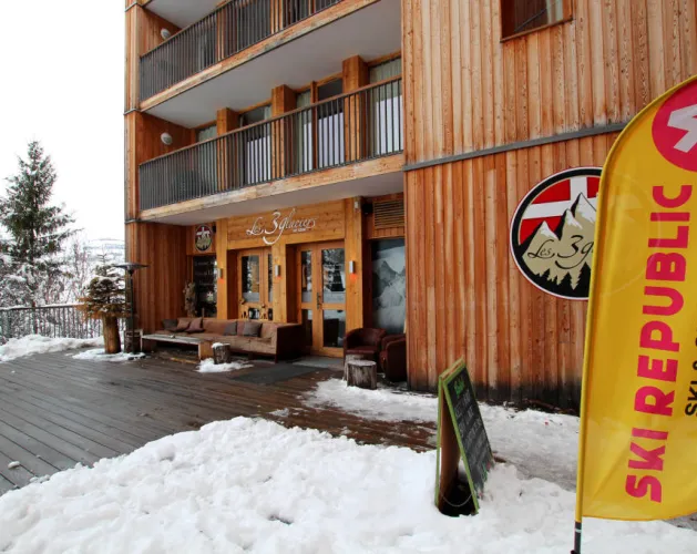 Toegang tot de winkel Ski Republic