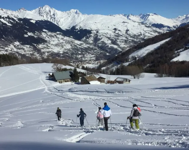 Wandelingen met sneeuwschoenen_Plagne-Montalbert