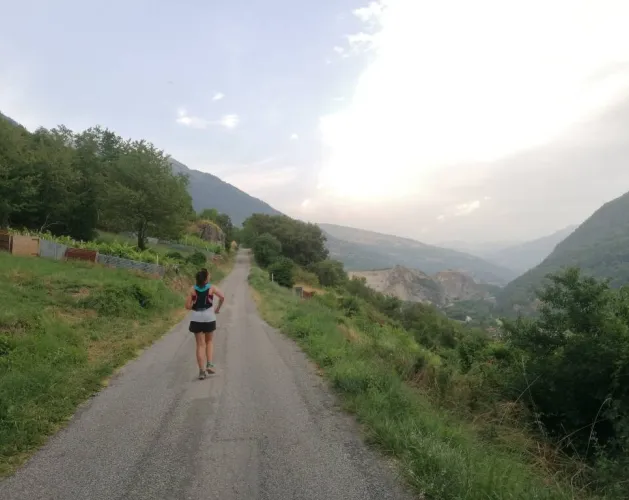 Sur la route Napoléon