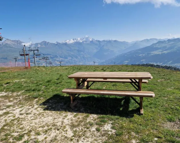Picknickplaats bij Bijolin_Montchavin-les-Coches