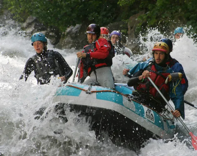 rafting op de Doron de Bozel