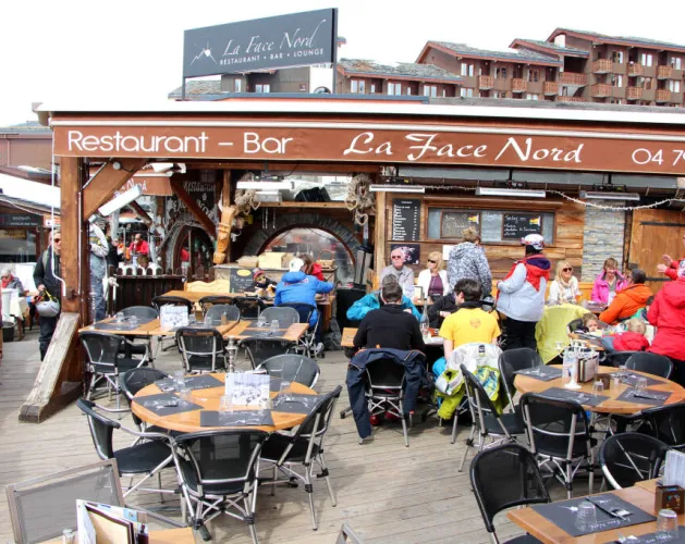 Terras restaurant la Face Nord