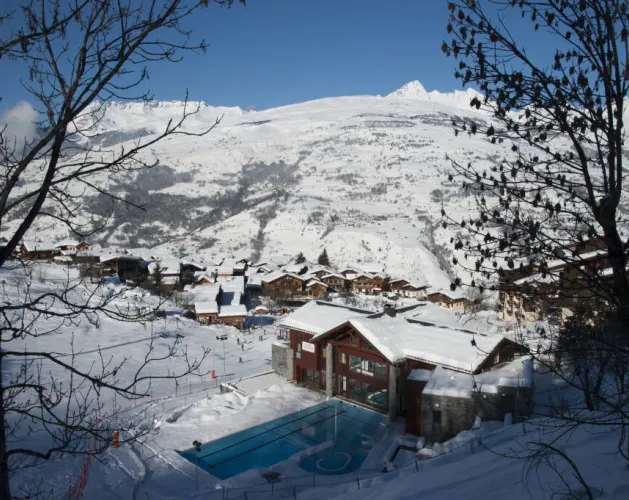 Buitenaanzicht 's winters
