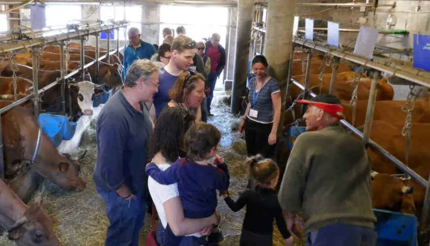Bijeenkomst op de boerderij: rondleiding_Montchavin-les-Coches