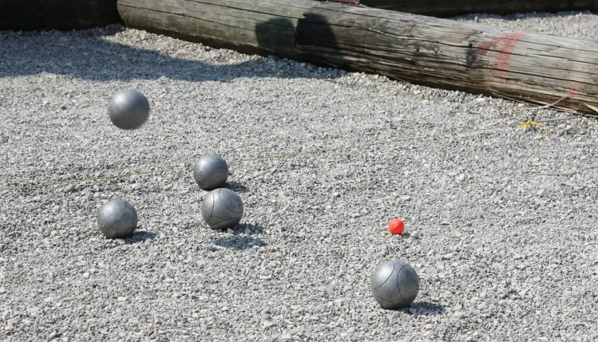 Petanque veld