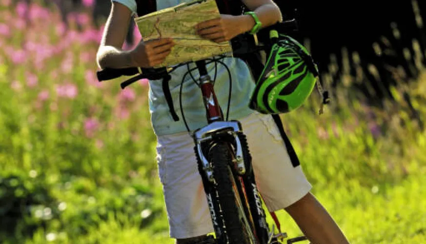 Mountainbike in La Plagne