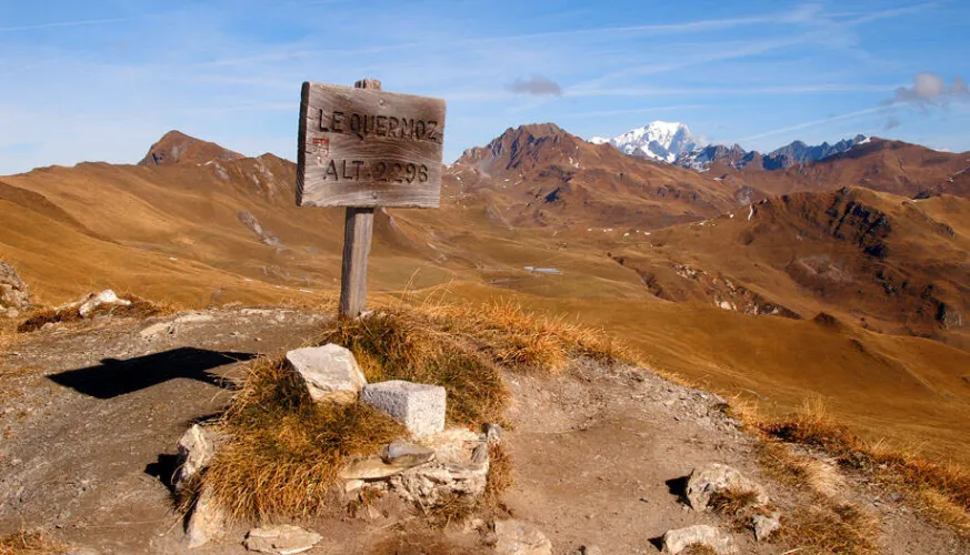 Quermoz vallei van la Plagne