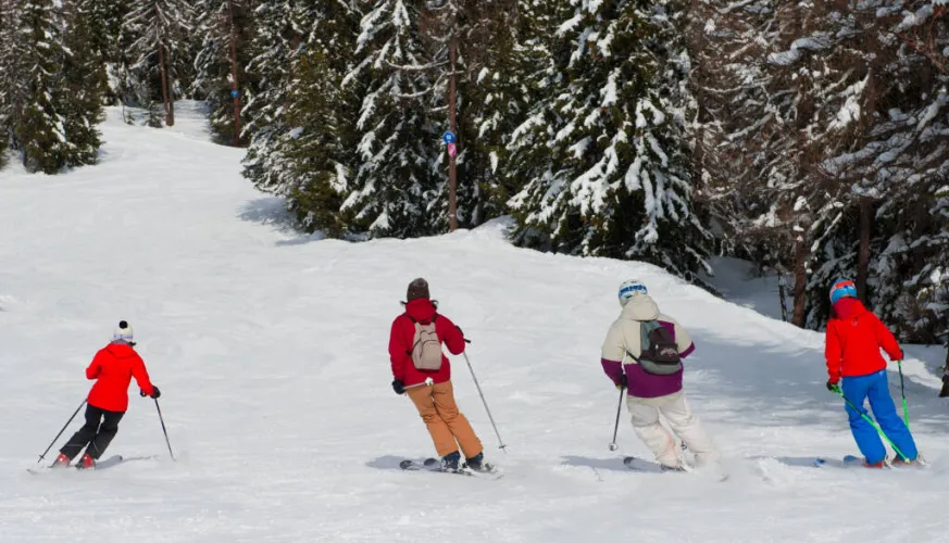 Buiten piste tocht