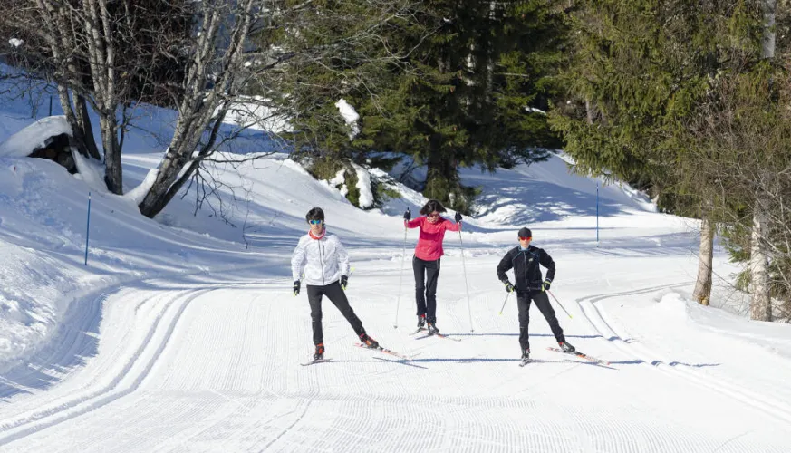 Langlaufpiste Les Mairiers