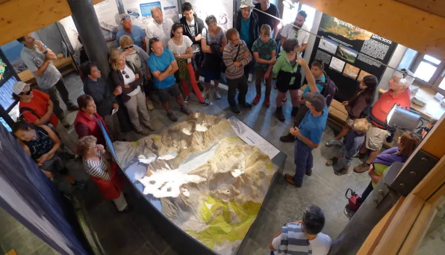 Echo van de gletsjers - Rondleiding van Espace Glacialis
