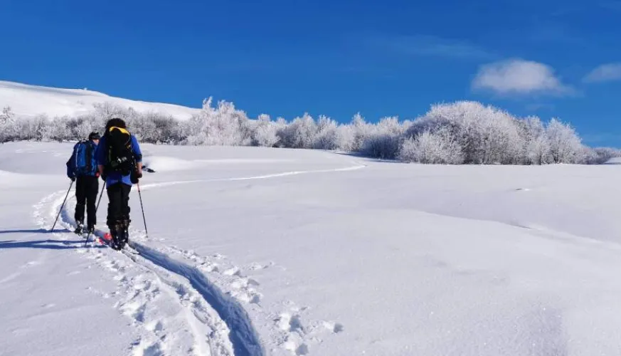 ski de randonnée depuis Valezan