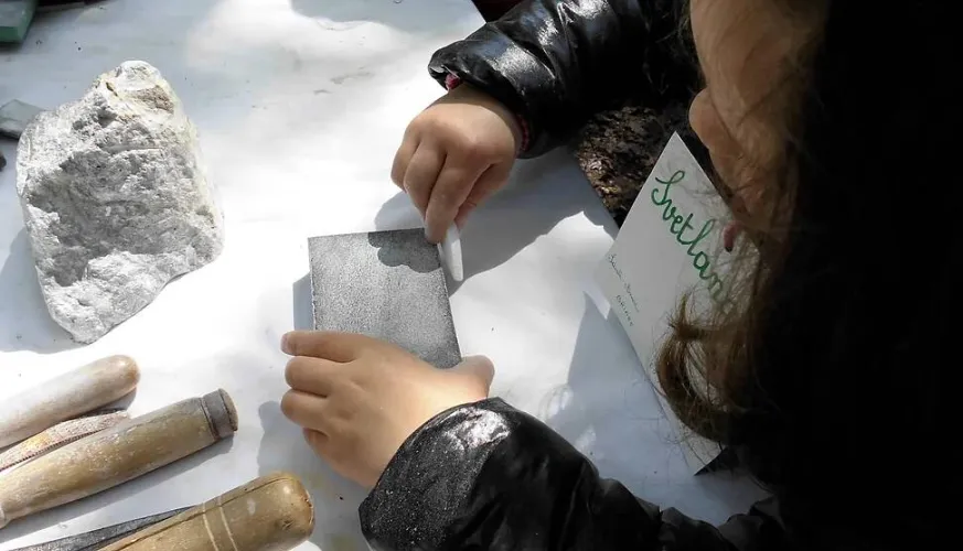 Atelier sculpture sur pierre
