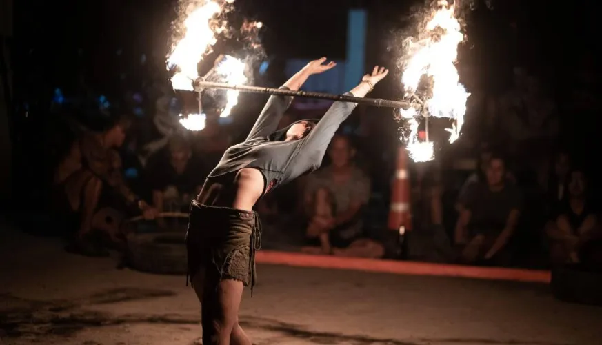 14 juli vuurwerkshow!_Montchavin-les-Coches