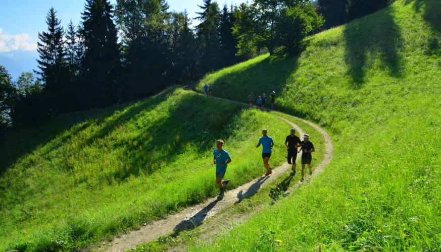 Jogging sessie!_Montchavin-les-Coches