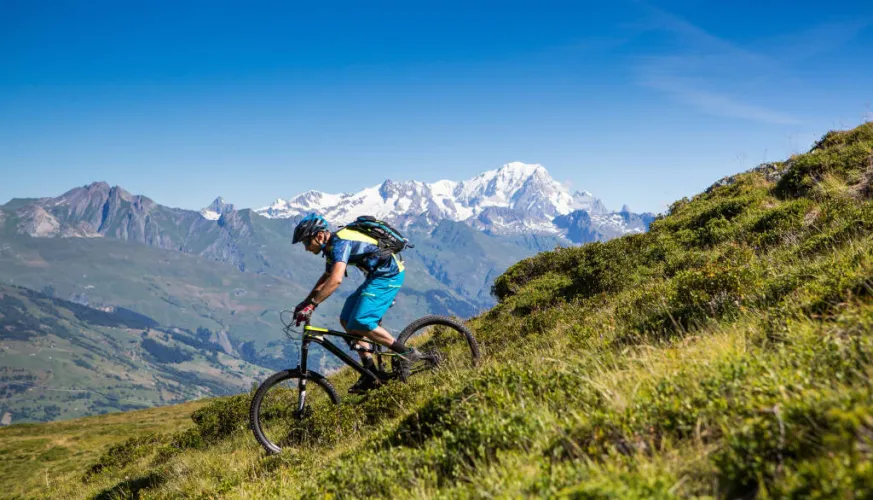 Mont Blanc Mountainbikeroute