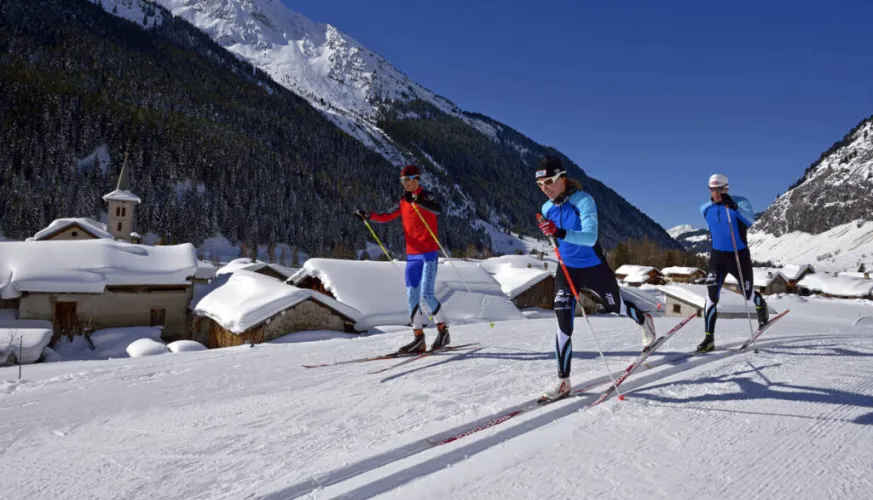 Ski nordique - la Plagne