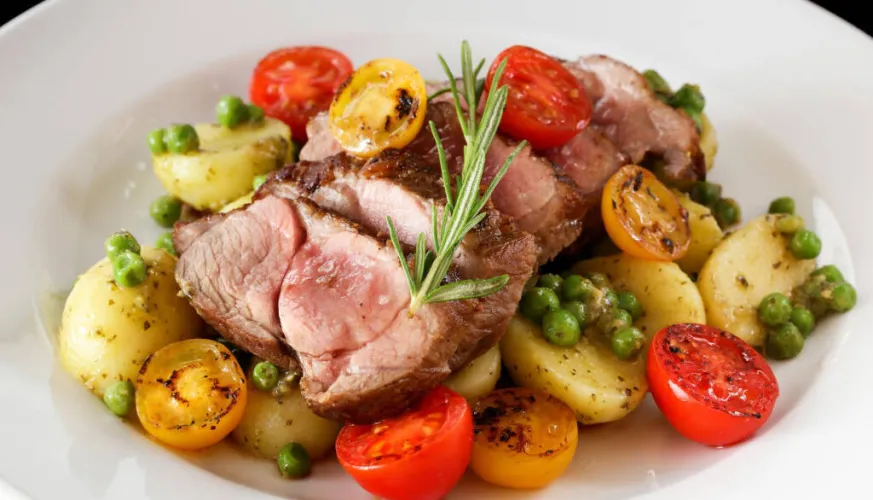 Menu: kalfskop_La Plagne Tarentaise