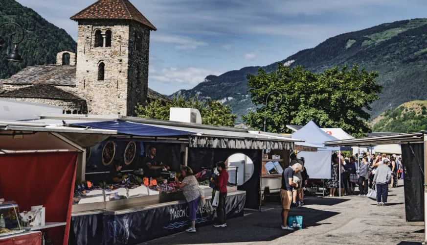 Aime markt_Aime-la-Plagne
