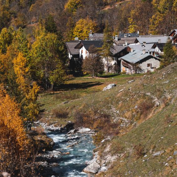 Champagny - Friburge en automne